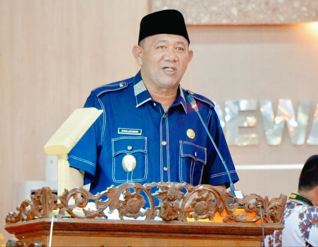 Berikut Jawaban Syah Afandin Atas Pandangan Fraksi DPRD Langkat