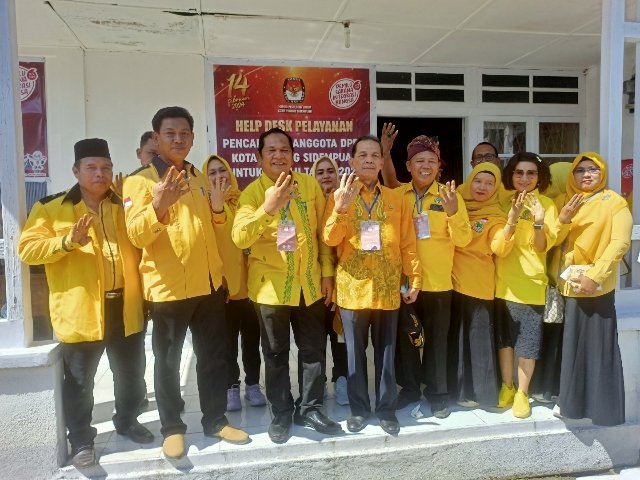 Golkar Psp Daftarkan Bacaleg ke KPU, Ketua Irsan: \'Usungkan Putra Putri Terbaik Rebut Hati Rakyat\'