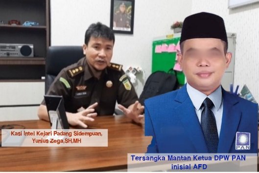 Kejari Psp Terima Berkas Perkara Eks Ketua DPW PAN Sumut Aniaya Riduwan