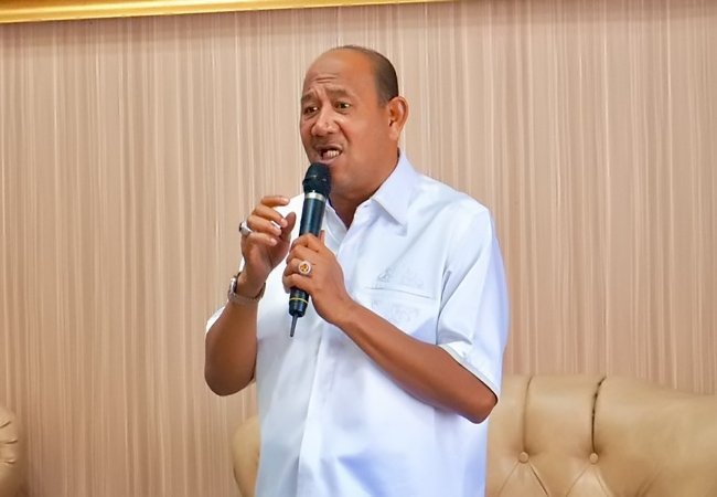 Syah Afandin Lepas Kafilah Langkat Ikuti STQ Sumut