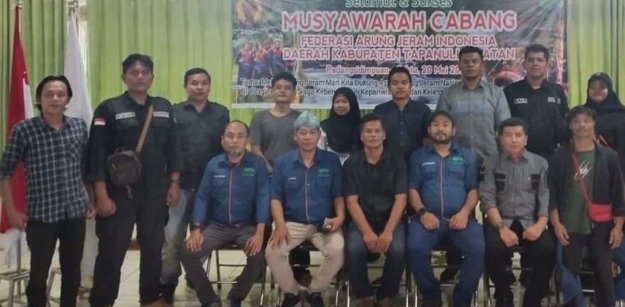 Muscab Pertama, Aneg Terpilih Sebagai Ketua Faji Tapsel Secara Aklamasi