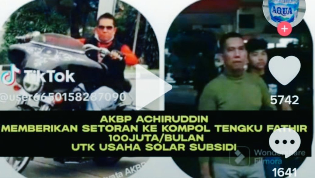 Viral di Tiktok, Sebut Kasatreskrim Medan Diduga Terima Rp 100 Juta dari AKBP Achiruddin, Netizen: Kok ke Kompol?