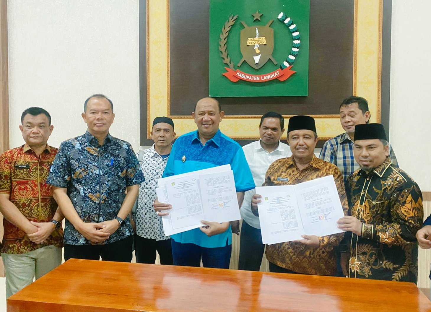 Pemkab Langkat dan KPSAU MUI Sumut Kerjasama Pengelolaan Sampah Jadi Pupuk Organik
