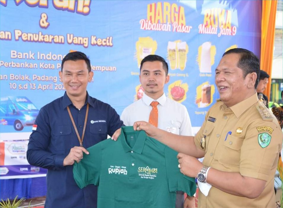 Gerakan Pangan Murah Dan Penukaran Uang, Pemko Psp Berkolaborasi dengan Perbankan