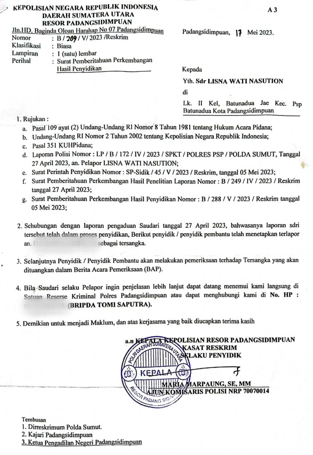 Tersangka Penganiayaan di Sidempuan Belum Ditahan, Dinilai \'Janggal\'