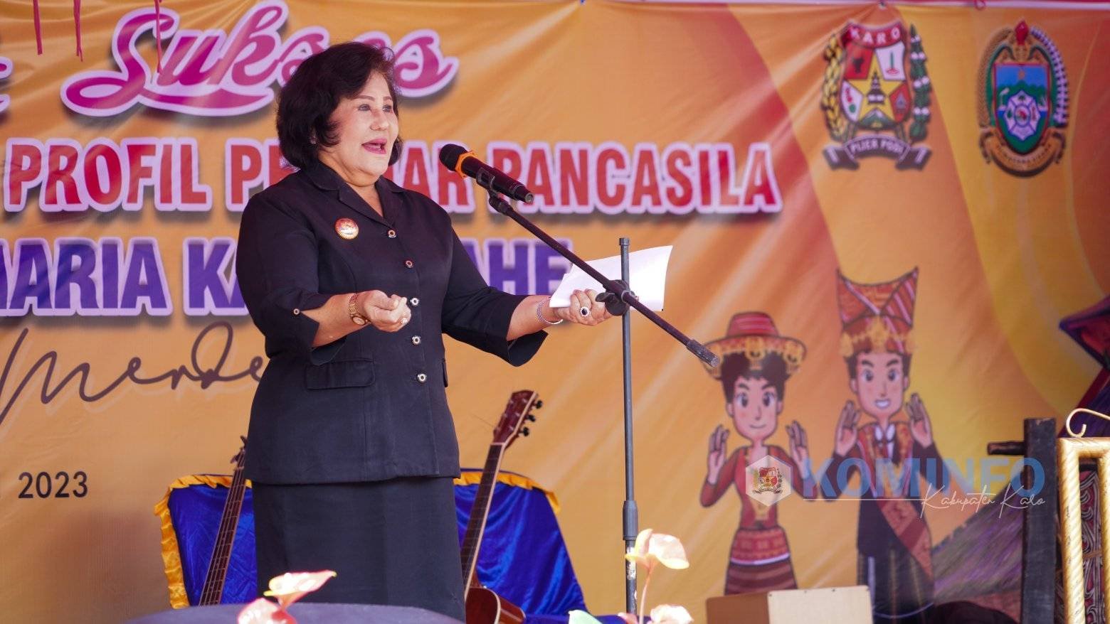 Bupati Karo Buka Acara Panen Raya Projek Penguatan Profil Pelajar Pancasila SMA Swasta Santa Maria Kabanjahe