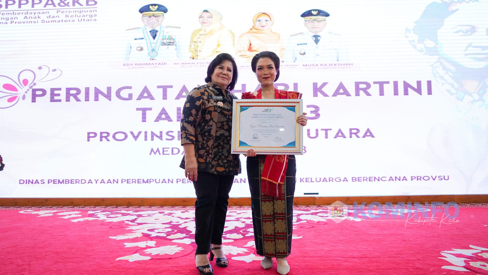 Bupati Karo Hadiri Perayaan Puncak Hari Kartini 2023