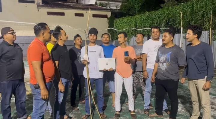 Curi Laptop, HP Hingga Uang, Dua Pelaku Akhirnya Ditangkap di Silayang-layang