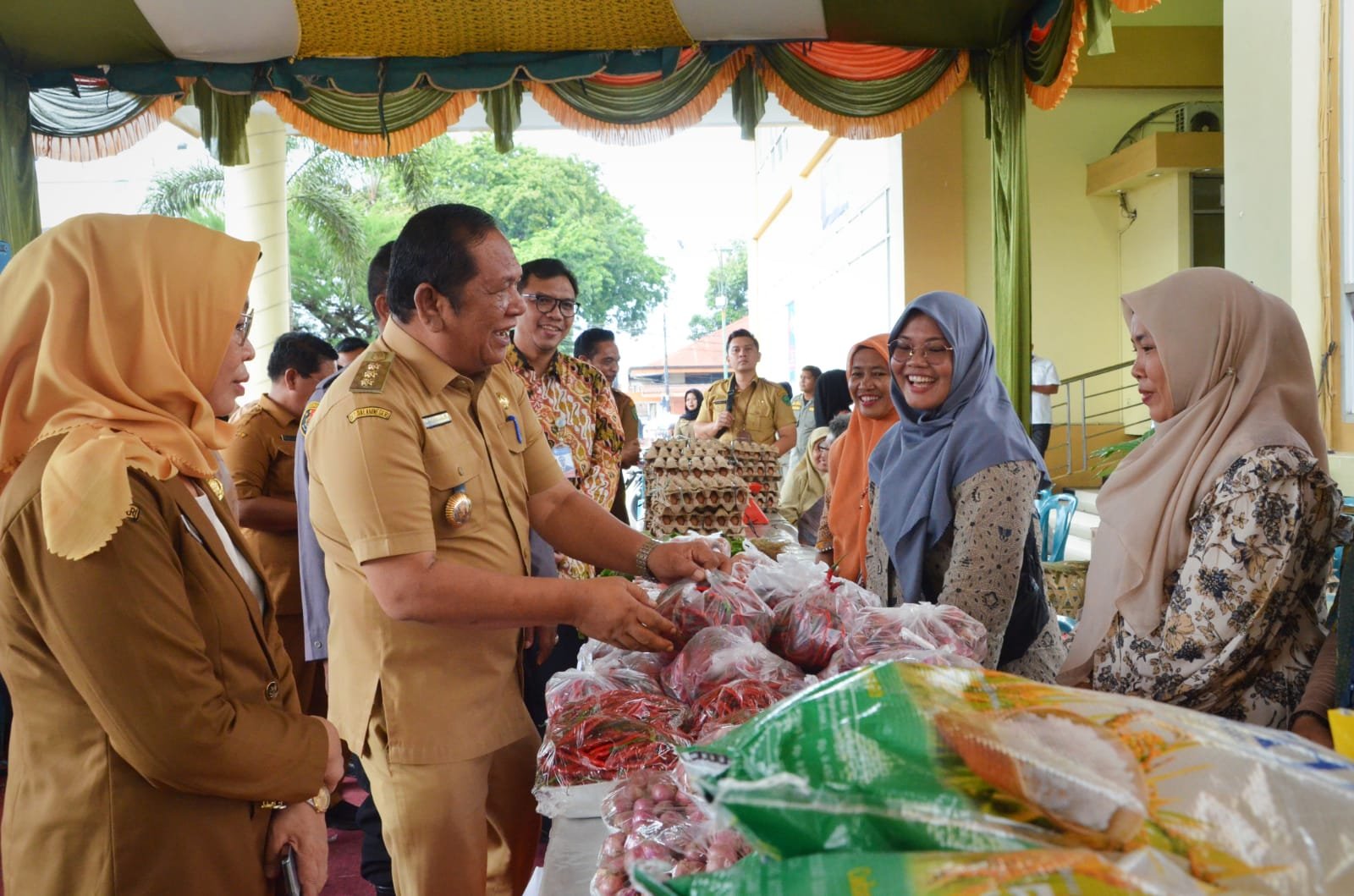 Giat GPM Serentak Jaga Kesetabilan Inflasi, Wali Kota P.sidimpuan Diberi Apresiasi