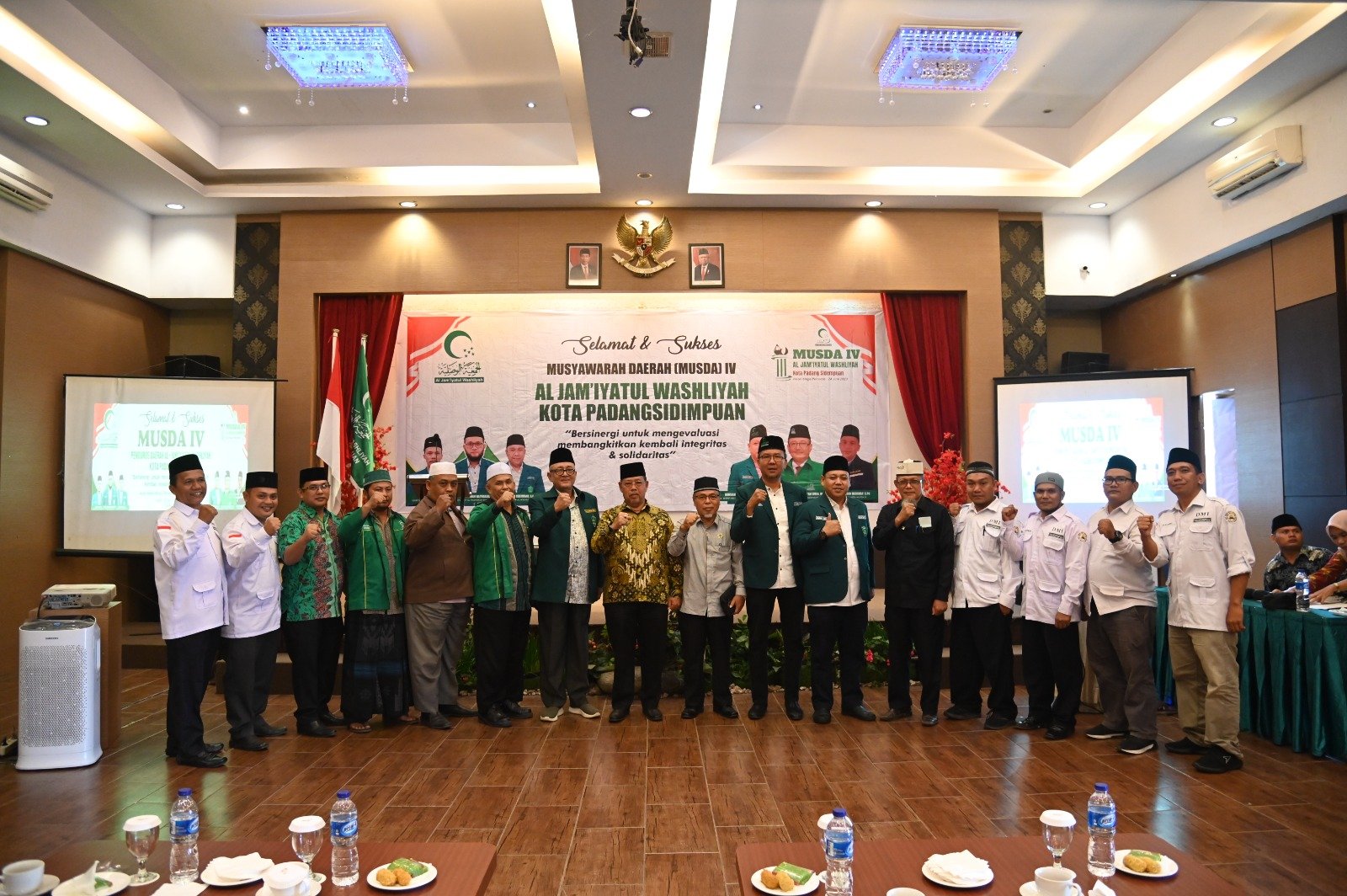 Wakil Wali Kota P.sidimpuan hadiri acara Musda lV Al-Jam\'iyatul Washliyah 