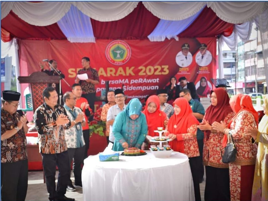 Wali Kota Sidempuan Hadiri Acara Hut PPNI Ke-49