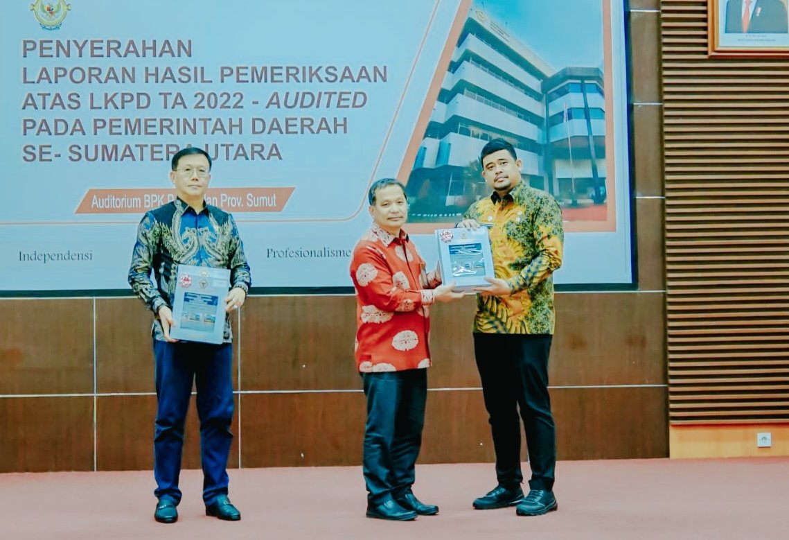 Pemko Medan Cetak Hattrick, Raih Opini WTP Tiga Kali Berturut