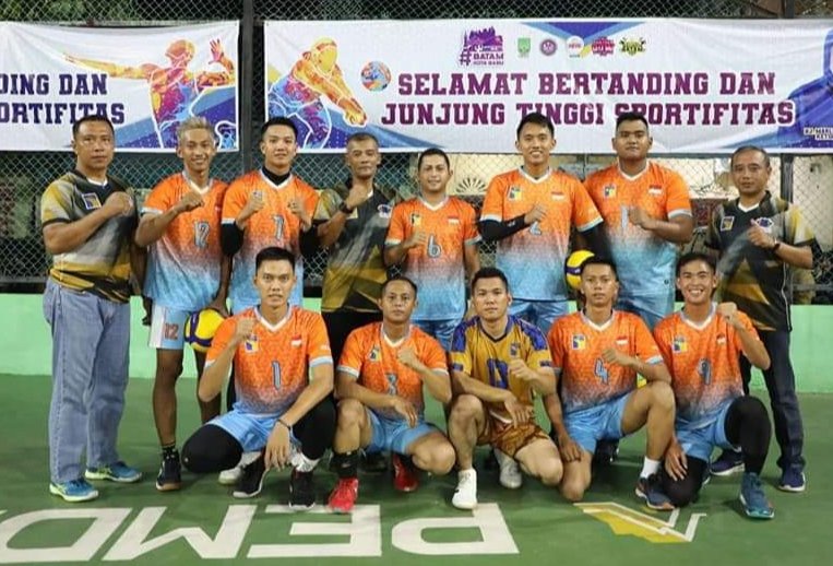Tim BP Batam Raih Hasil Positif di Pembuka Turnamen Voli Piala Wali Kota dan Ketua GOW