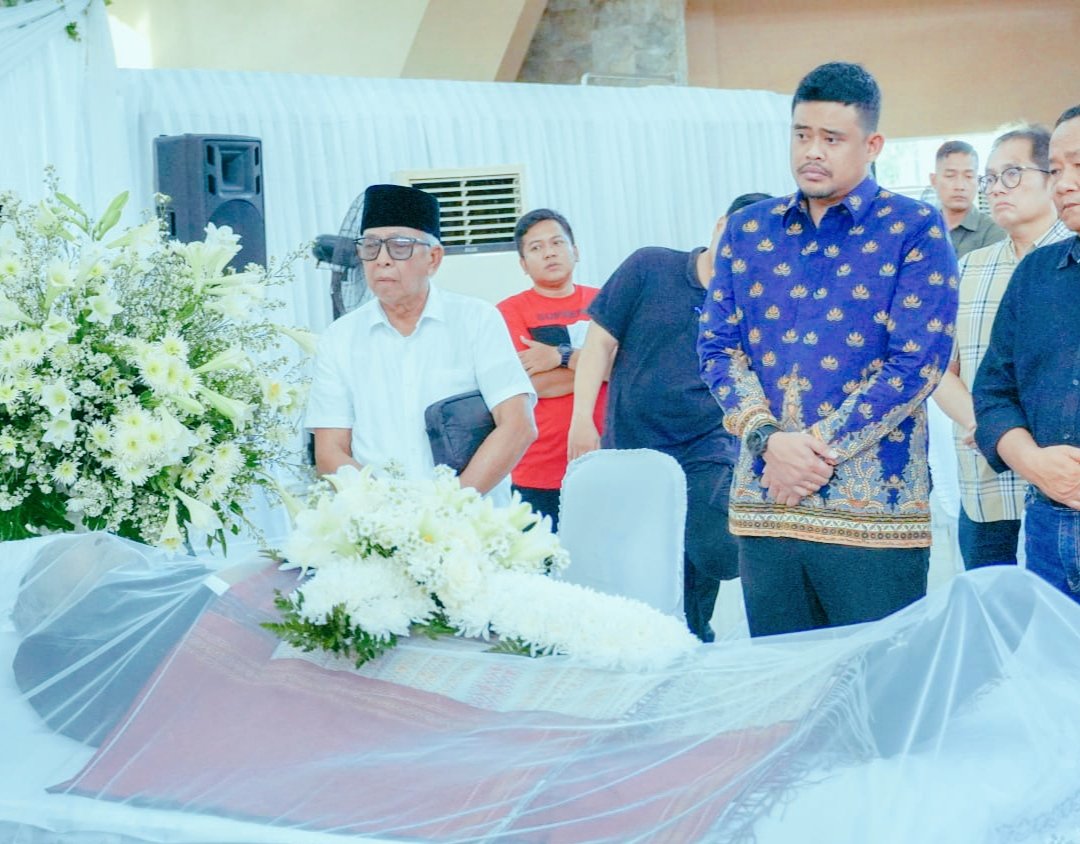 Bobby Nasution Sampaikan Duka Atas Meninggalnya Rudolf Pardede