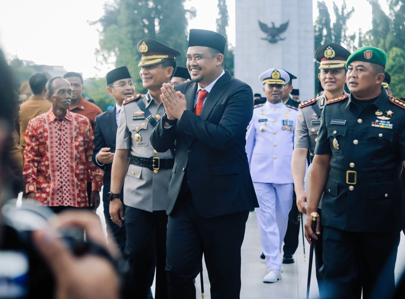 Ziarah Ke TMP Jelang HUT Kota Medan ke -433, Ini Pesan Bobby Nasution