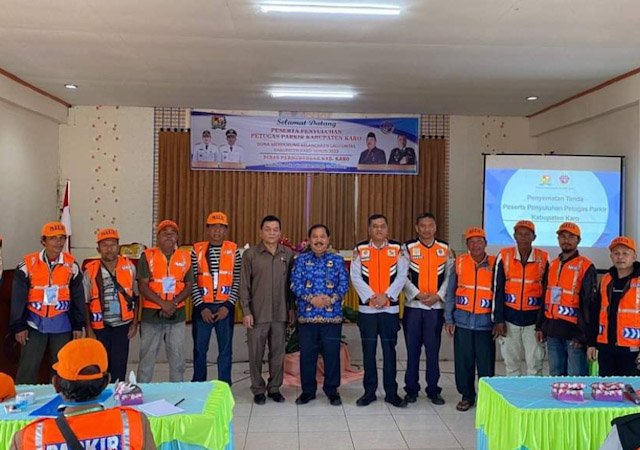 Sekda Karo Buka Kegiatan Penyuluhan Petugas Parkir
