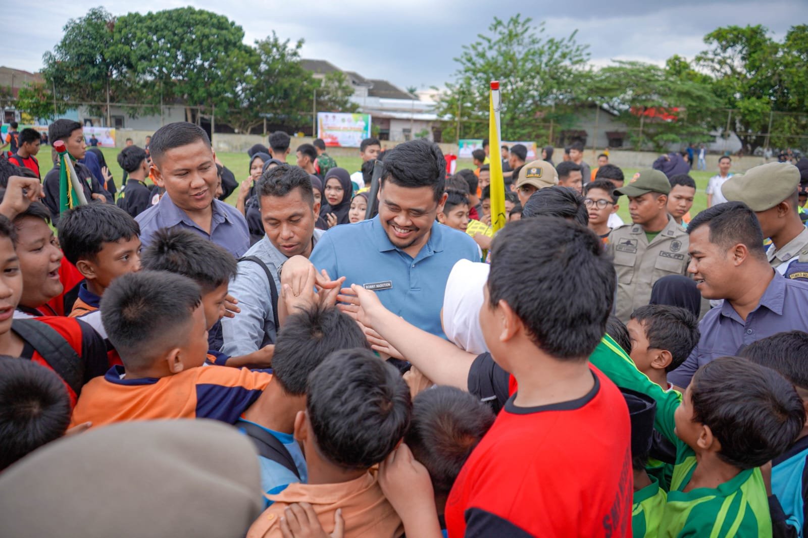 Bobby Nasution Hadiri Popkot Medan 2023