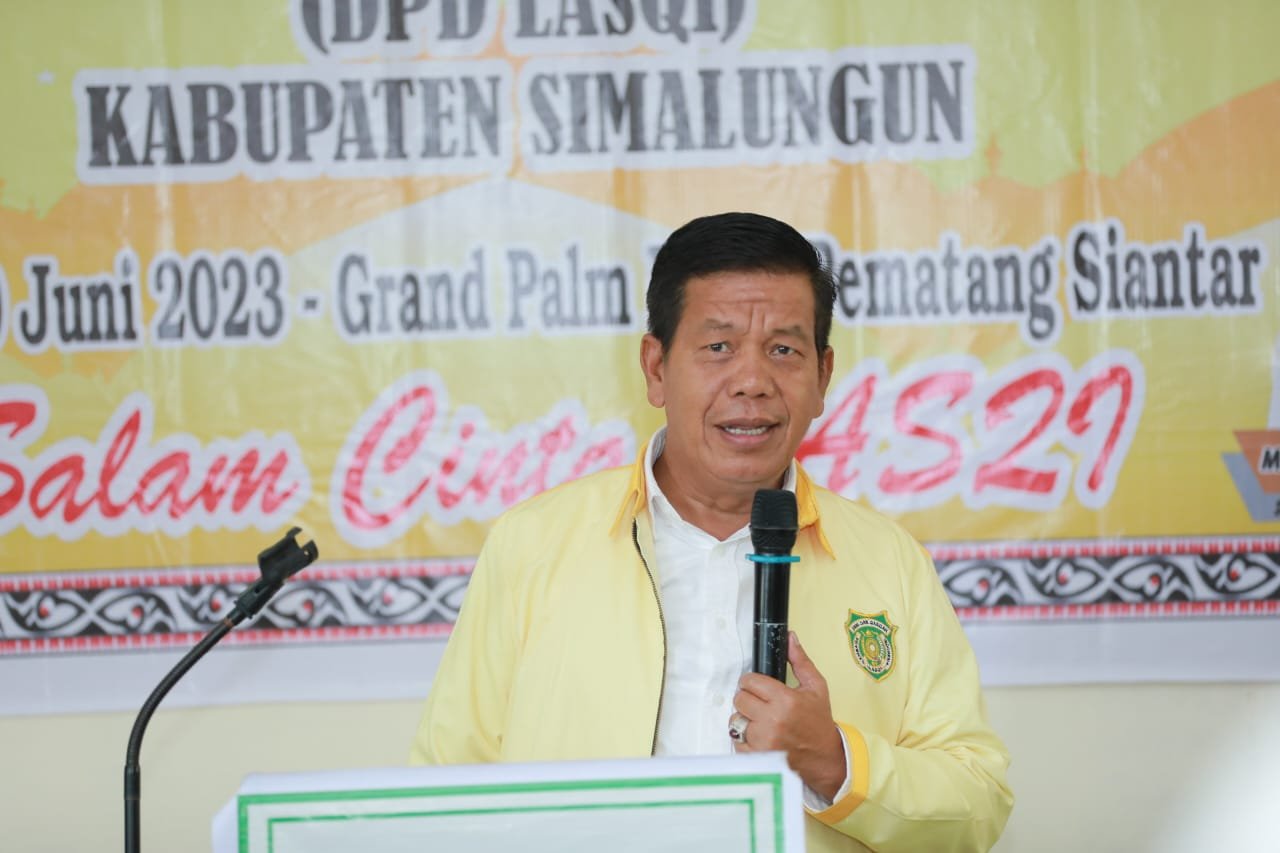 Raker DPD LASQI, Bupati Simalungun: 