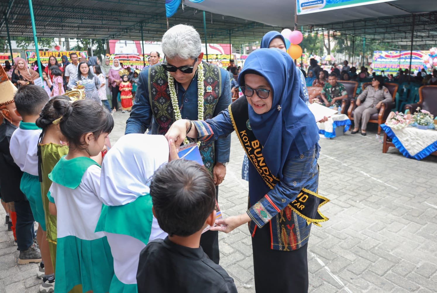 Wali Kota Siantar Melepas 1068 PAUD SAB