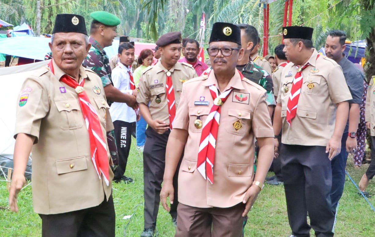Wabup Simalungun Buka Raimuna Cabang XII Kwarcab Gerakan Pramuka 2023