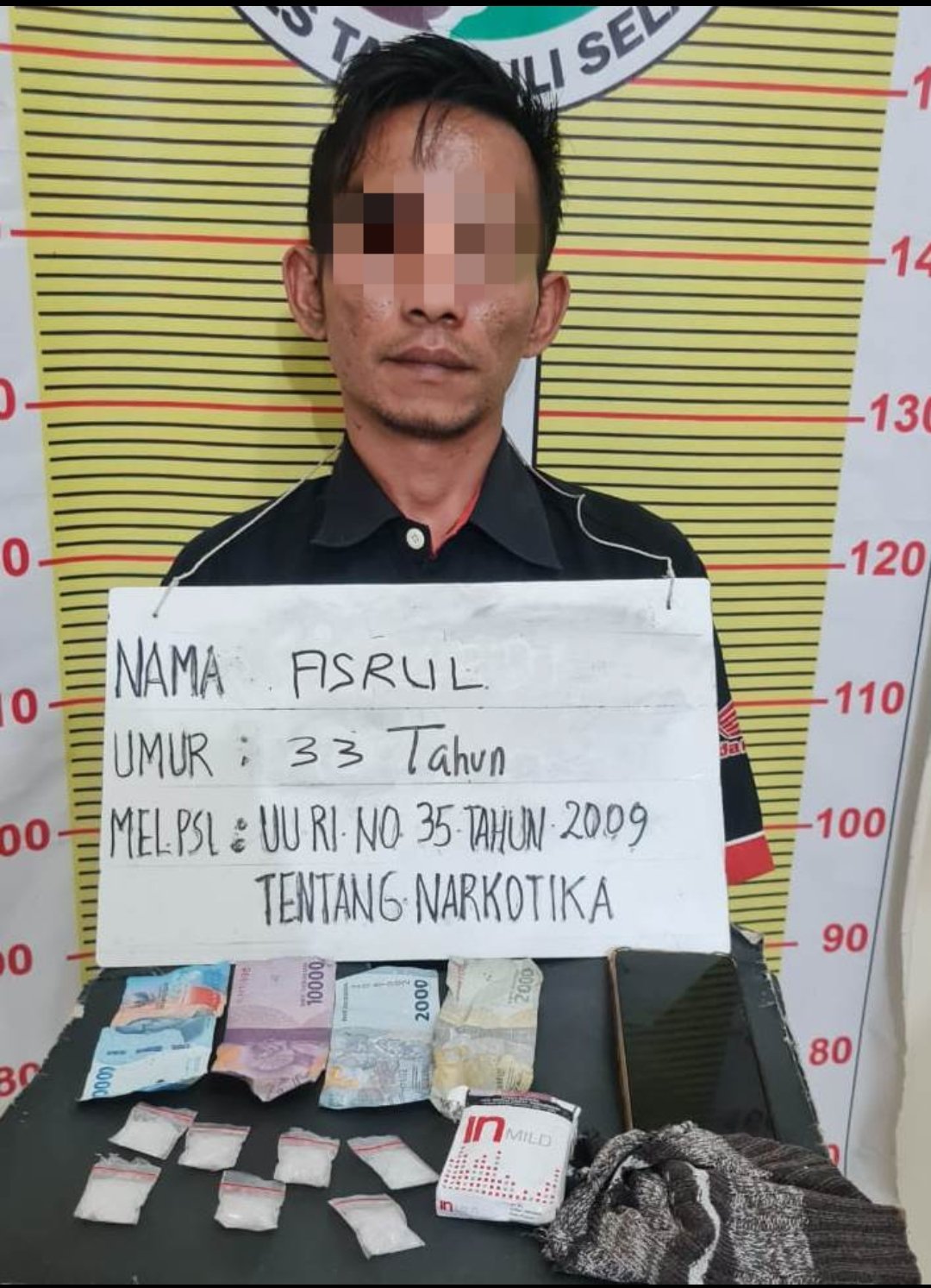 Ops Antik Toba, Cokdang Warga Sidadi Dibekuk Satresnakoba Polres Tapsel