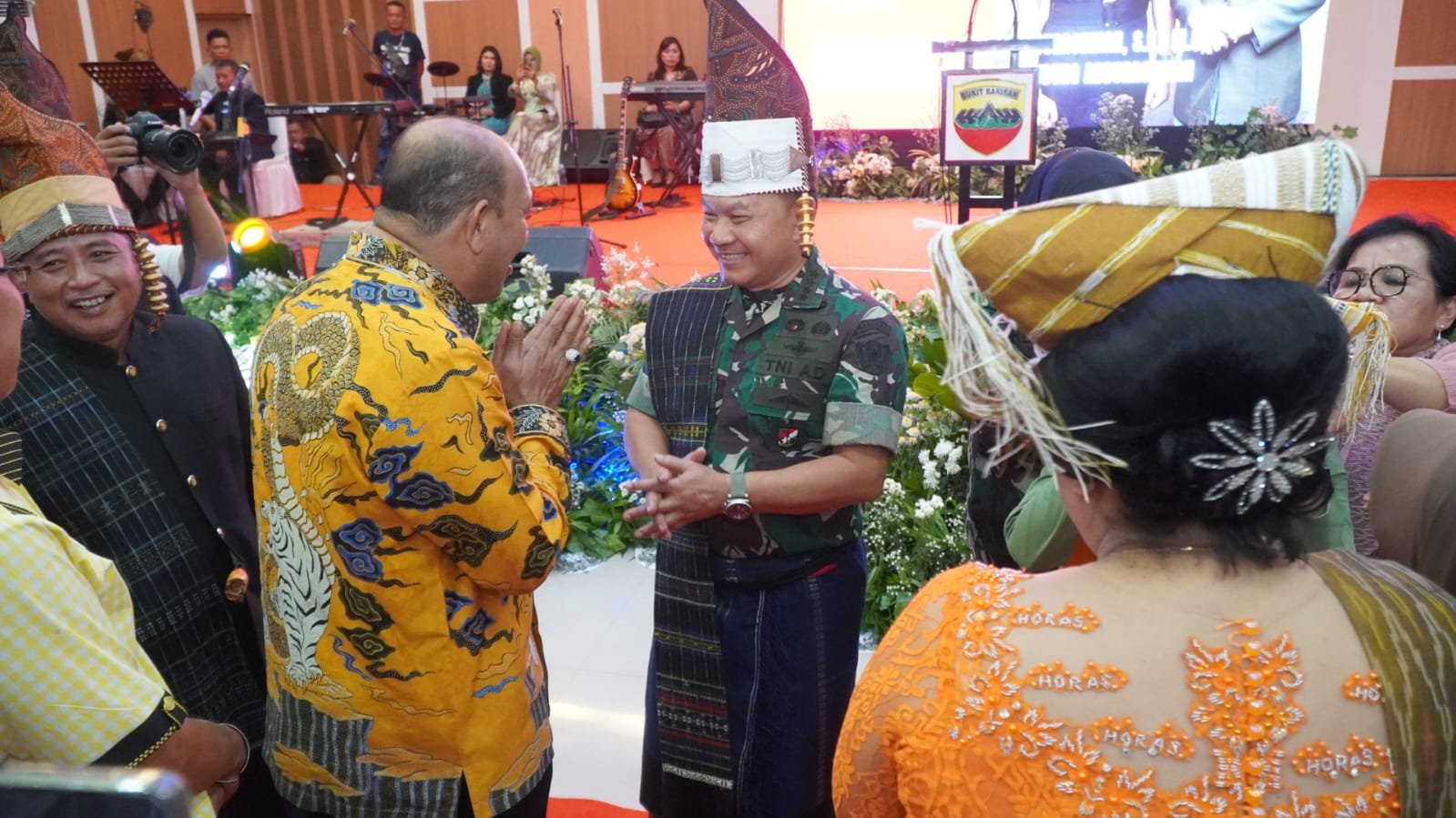 Plt Bupati Langkat Hadir Kunjungan KASAD di Simalungun