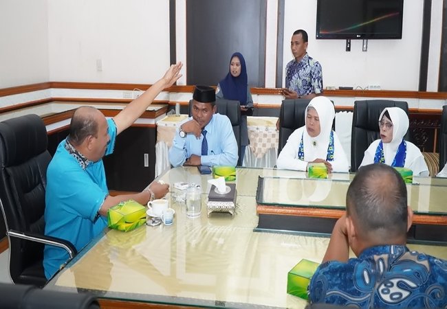 Terima Audensi Tiga Lembaga, Syah Afandin Dukung Tablig Akbar