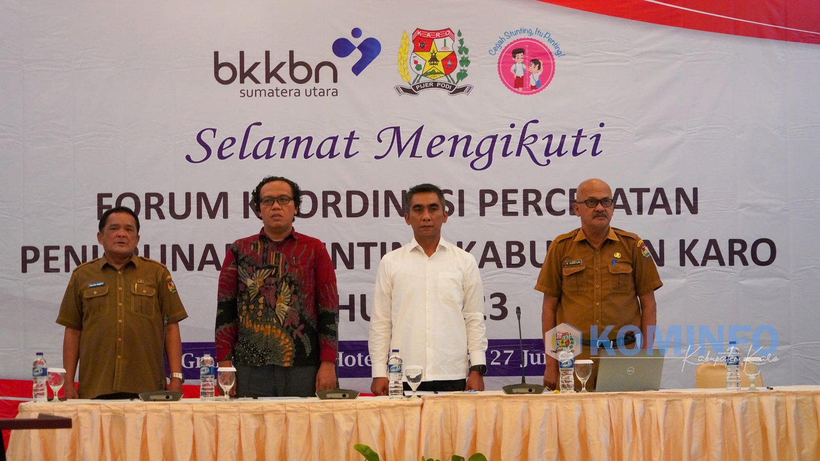 Pemkab Karo Gelar Koordinasi Percepatan Penurunan Stunting 2023