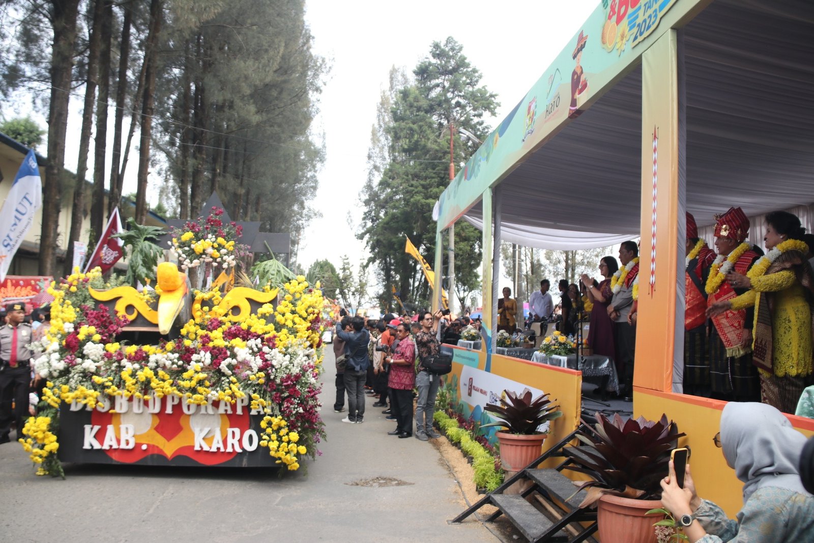 Festival Buah dan Bunga Tanah Karo 2023 Momentum Tingkatkan Potensi Wisata