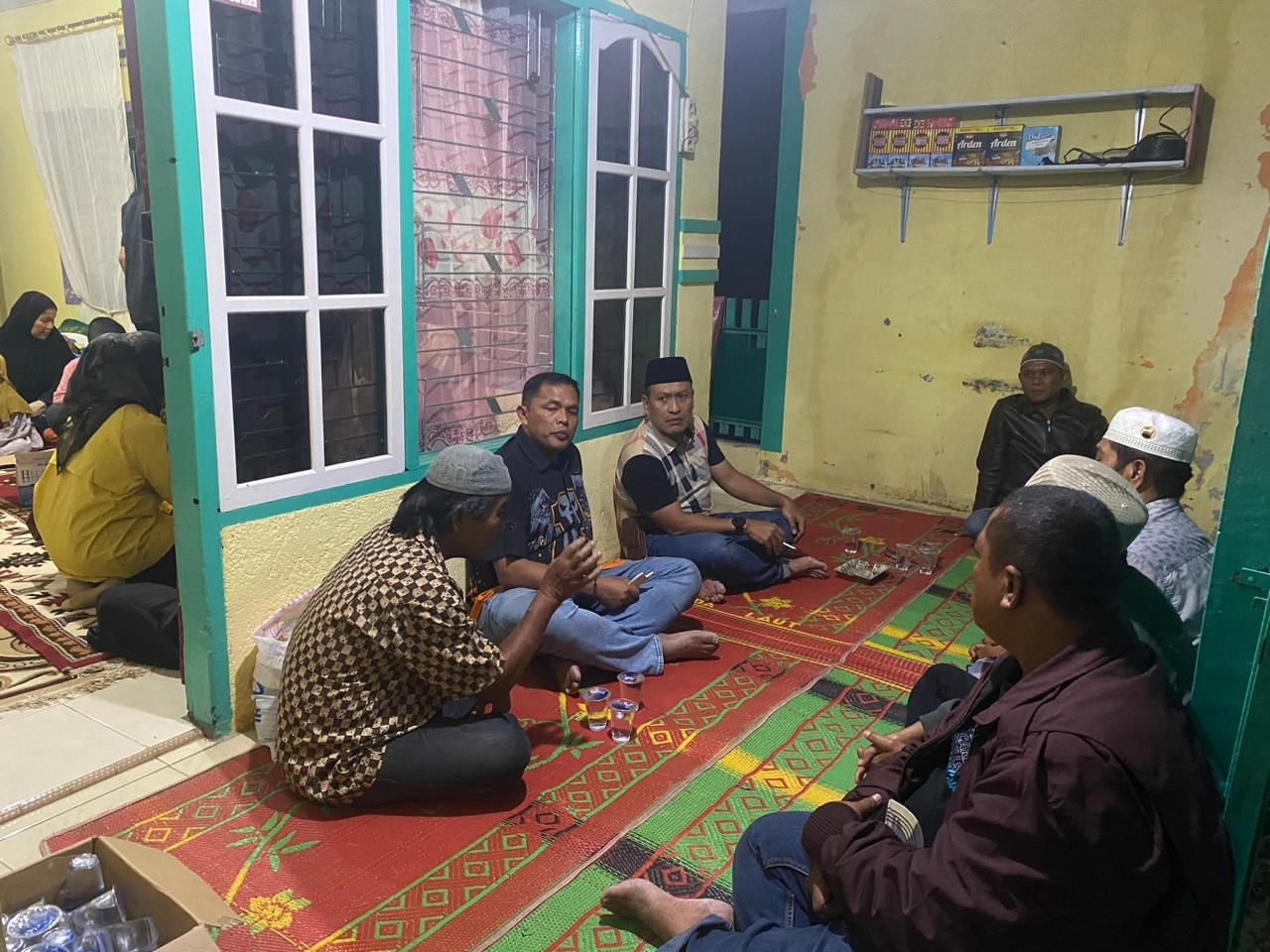 Wujud Peduli Anggota, Kapolres P.sidimpuan Melayat Ke Rumah Duka Ungkapkan Belangsukawa