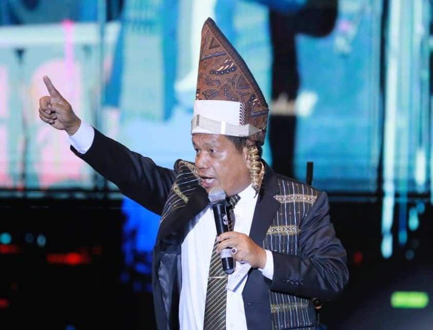 Begini Tanggapan Bupati Simalungun Saat Malam Puncak Pagelaran Budaya di PRSU ke - 49