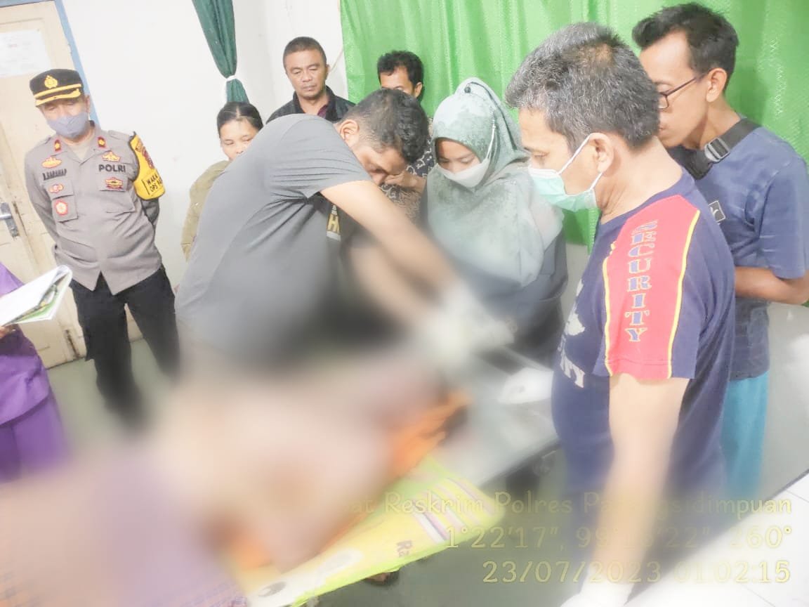Heboh! Mayat Pria Ditemukan di Kolam Desa Batang Bahal Batunadua P.sidimpuan