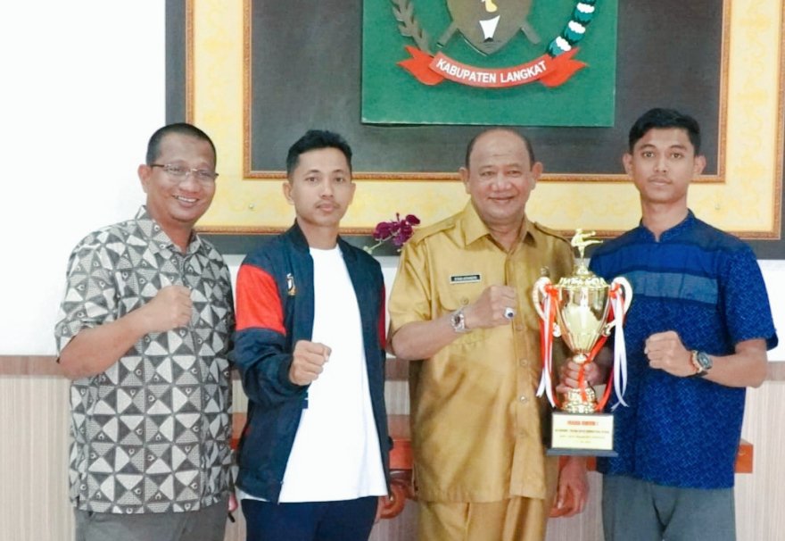 Tapak Suci Langkat Boyong 6 Medali Emas, Syah Afandin Dukung Tanding di Kejuaraan Nasional