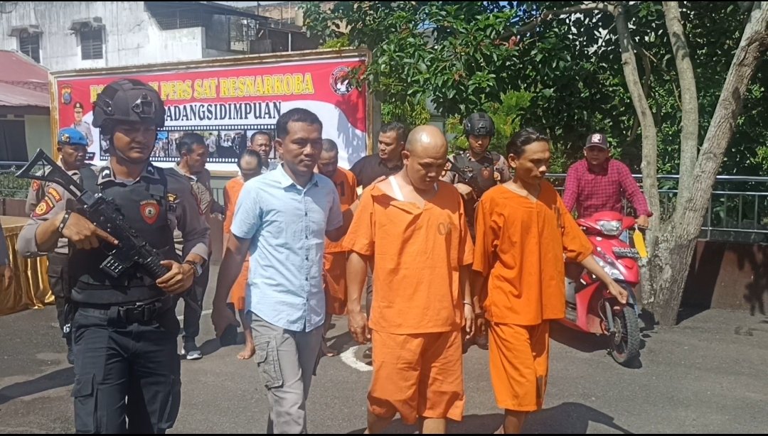 Baru Lima Hari Bertugas, Kapolres P.sidimpuan Ungkap 2 Kasus Narkoba Jenis Ganja