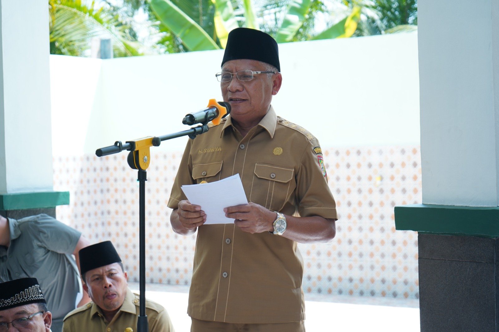 Bupati Asahan Resmikan Mesjid Istiqomah Al Musannif
