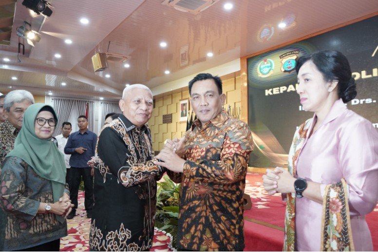 Bupati Asahan Ikuti Pisah Sambut Kapolda Sumut