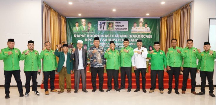Wabup Asahan Ikuti Rangkaian Rakorcab DPC PPP