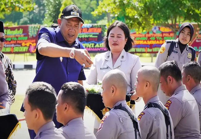 Pendidikan Bintara SPN Polda Sumut Dibuka, Plt Bupati Langkat Akui Bangga