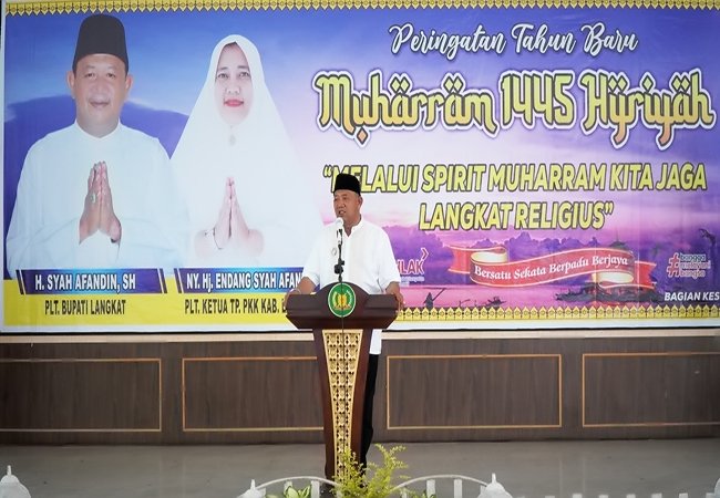 Pemkab Langkat Peringati Muharram 1445 Hijriah