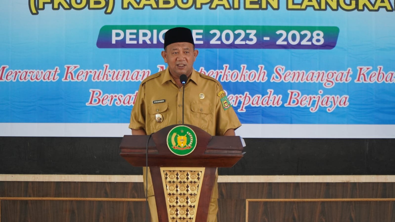 Syah Afandin Lantik FKUB Langkat Periode 2023-2028, Diharapkan Jaga Kerukunan