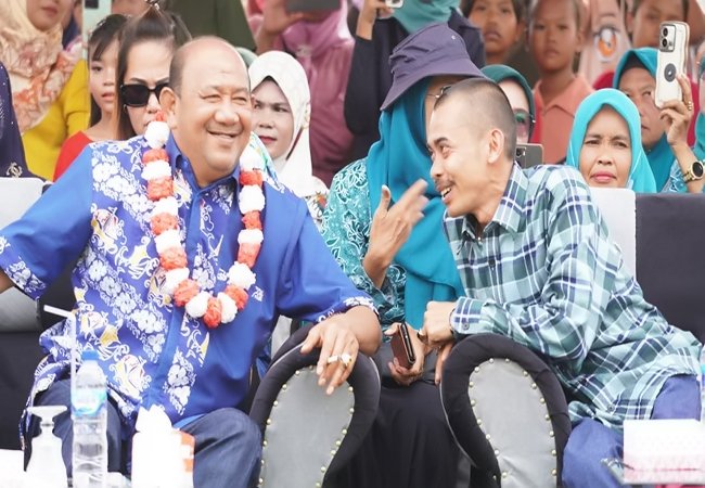 Syah Afandin Hadiri Pesta Rakyat Langkat