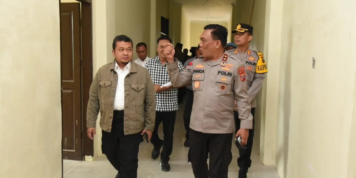 Kapoldasu Kembali Apresiasi Pemkab Tapsel Atas Bantuannya Terhadap Pembangunan Mapolres