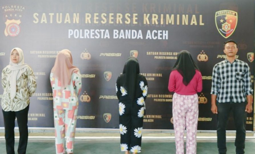 Polisi Tangkap Mucikari dan PSK di Hotel Banda Aceh