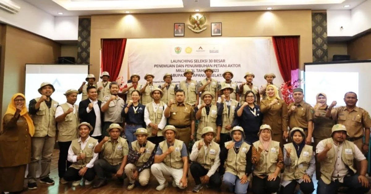 Bupati Harap Aktor Petani Milenial Mampu Dorong Kemajuan Pertanian Tapsel