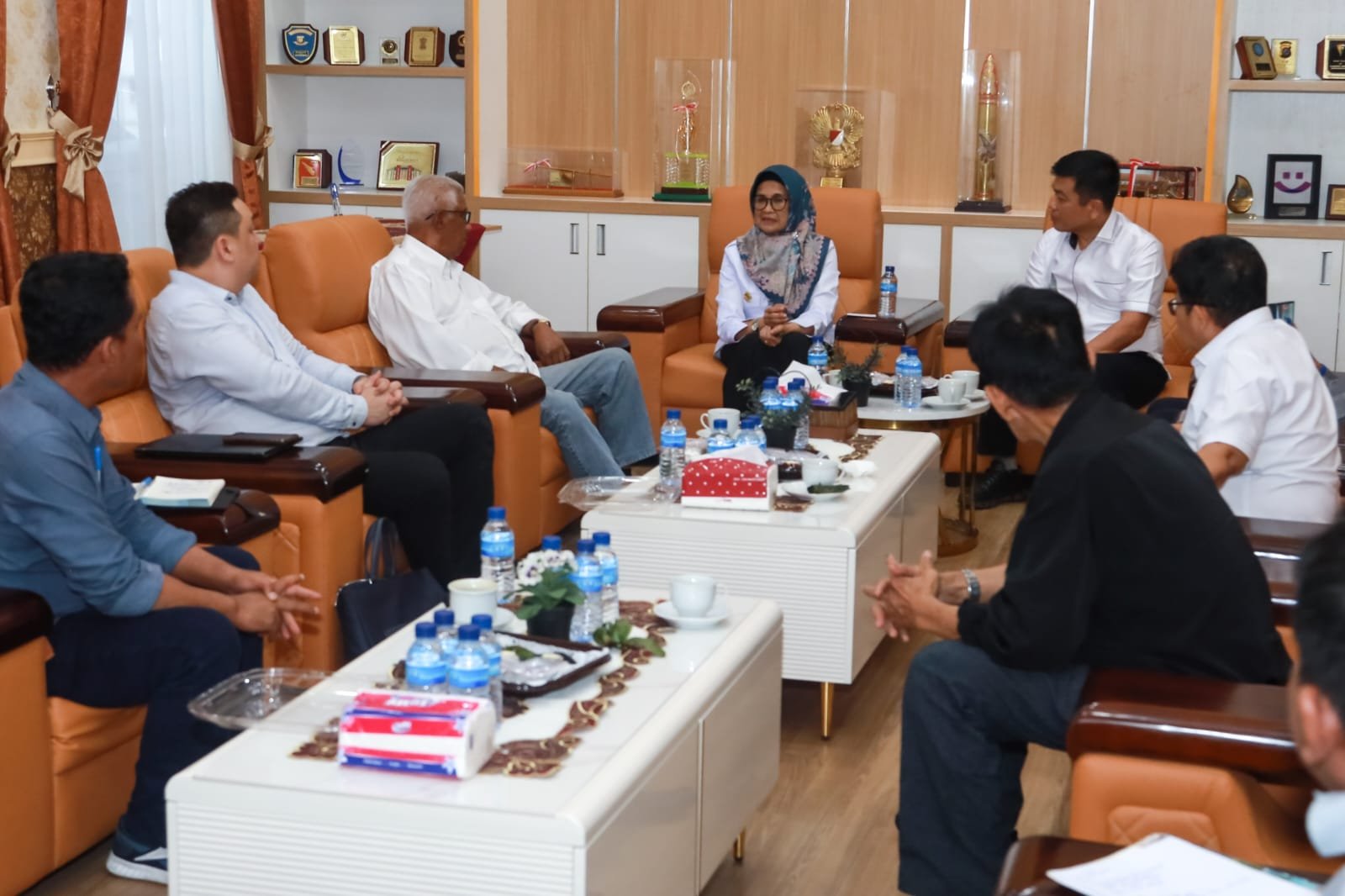 Wali Kota Siantar Terima Audiensi Dato’ Sri Abdul Rahman Maidin bersama Pengurus Perhimpunan INTI