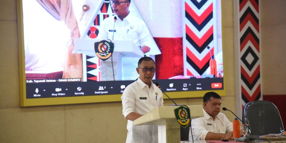 Bupati Tapsel : Target Penempatan RPJPD Dapat Tercapai Bila Ada Masukan Positif dan Konstruktif