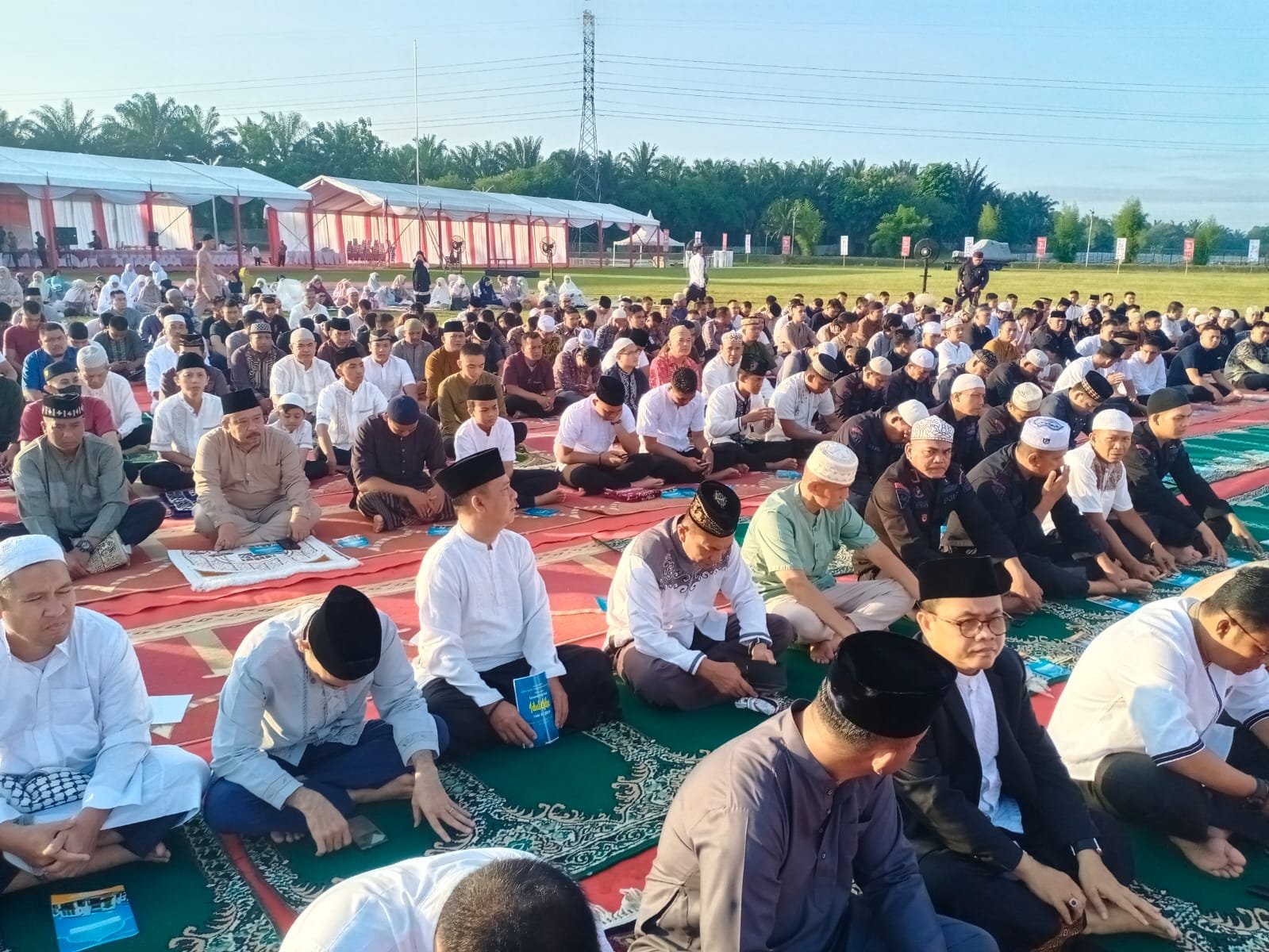 Polda Sumut Gelar Sholat Idul Adha 1444 Hijriah