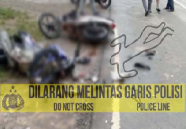 Bonceng Tiga Kecepatan Tinggi, Pengendara Alami Luka Berat