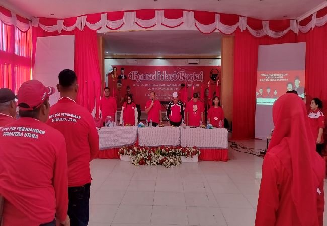 Jalan Sehat dan Konsolidasi, Ketua DPC PDIP Psp : Mau Menang, Jangan \'Abu-abu