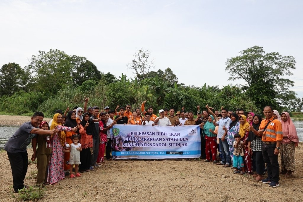 Lestarikan Perairan Batangtoru, PT.AR Perluas Lubuk Larangan Sepanjang 8 KM
